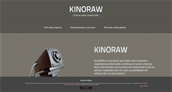 Desktop Screenshot of kinoraw.net